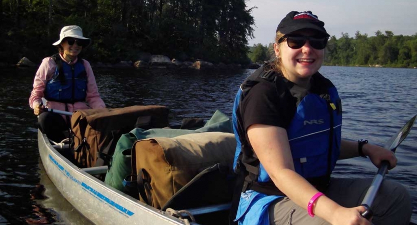 boundary waters canoeing for struggling girls